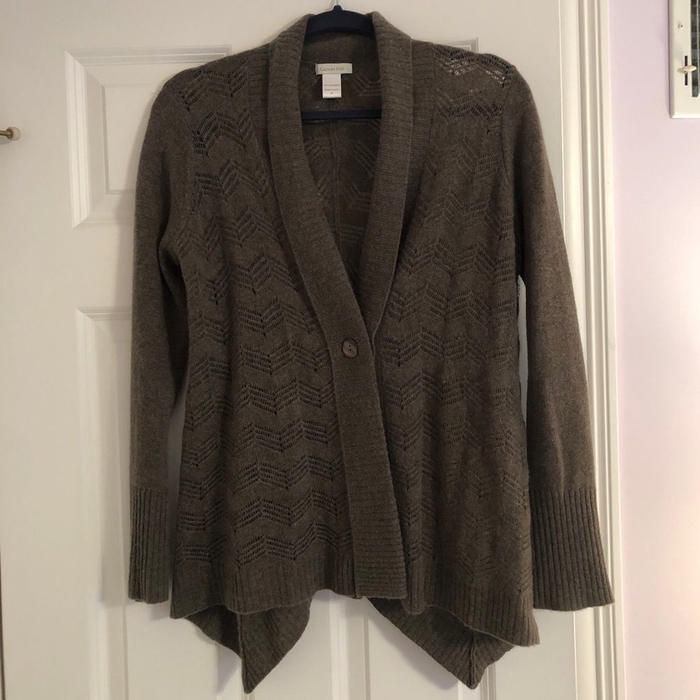 Garnet Hill Cashmere Cardigan